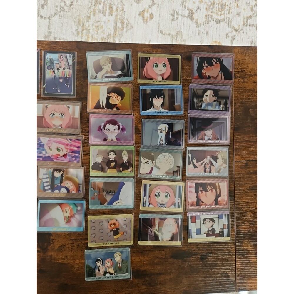 Bandai Spy X Family VOL. 2 Complete Set 1-35 Collectable Photo Snapshot Cards - Picture 3 of 4